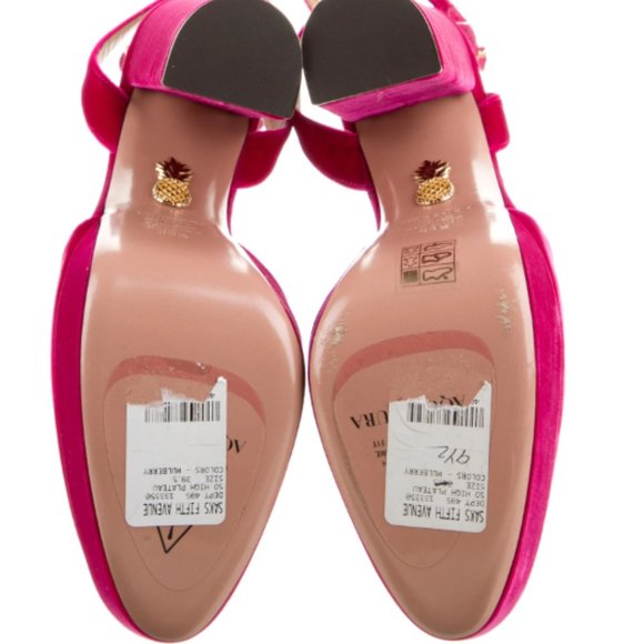 AQUAZZURA Velvet D\'Orsay Pumps